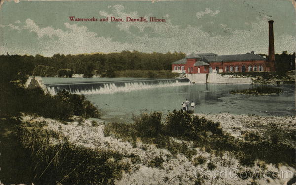 Waterworks and Dam Danville Illinois