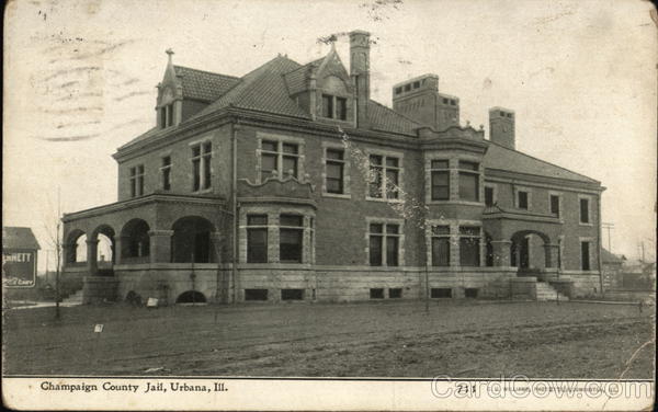 Champaign County Jail Urbana Illinois C. U. Williams