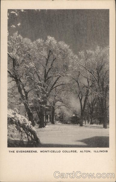 The Evergreens, Monticello College Alton Illinois