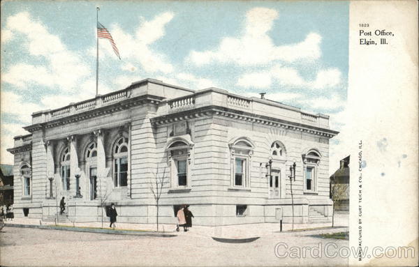 Post Office Elgin Illinois