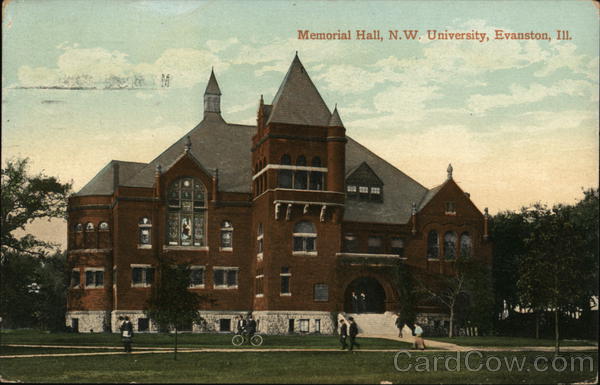 Memorial Hall, Northwest University Evanston Illinois