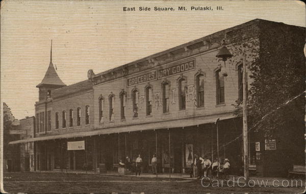 East Side Square Mount Pulaski Illinois
