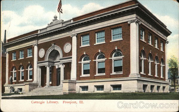Carnegie Library Freeport Illinois