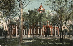 Garfield School Postcard