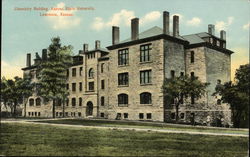 Chemistry Building, Kansas State University Postcard