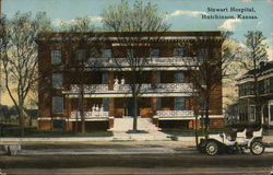 Stewart Hospital Hutchinson, KS Postcard Postcard Postcard