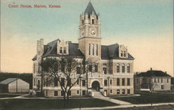 Court House Marion, KS Postcard Postcard Postcard