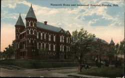 Nazareth Home and Immanuel Hospital Omaha, NE Postcard Postcard Postcard