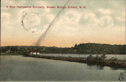 A New Hampshire Curiosity, Shaker Bridge Enfield, NH Postcard Postcard Postcard