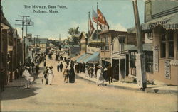 The Midway at Bass Point Nahant, MA Postcard Postcard Postcard