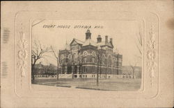 Court House Ottawa, KS Postcard Postcard Postcard