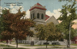 Congregational Church Postcard