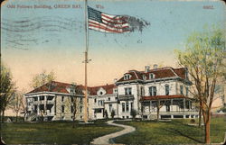 Odd Fellows Building Green Bay, WI Postcard Postcard Postcard