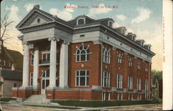 Masonic Temple Postcard