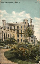 Illinois State Penitentiary Postcard