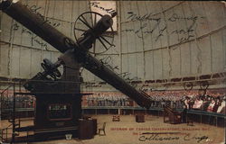 Interior of Yerkes Observatory Postcard