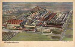 Ford Motor Company Detroit, MI Postcard Postcard Postcard