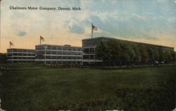 Chalmers Motor Company Detroit, MI Postcard Postcard Postcard