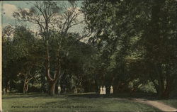 Hotel Riverside Park Cambridge Springs, PA Postcard Postcard Postcard