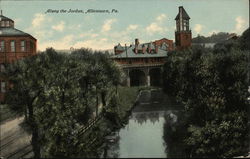 Along the Jordon Allentown, PA Postcard Postcard Postcard