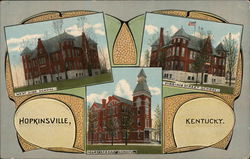 Views of Hopkinsville Postcard
