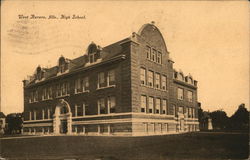 High School West Aurora, IL Postcard Postcard Postcard