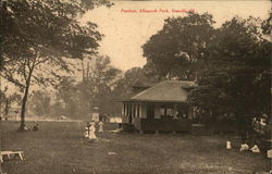 Pavilion, Ellsworth Park Danville, IL Postcard Postcard Postcard