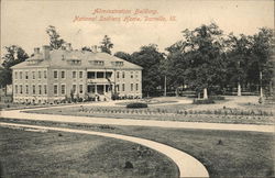 Administration Building, National Soldiers Home Danville, IL Postcard Postcard Postcard