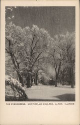 The Evergreens, Monticello College Postcard