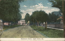 Residence Street Apple River, IL Postcard Postcard Postcard