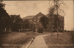 Fisk Hall Preparatory School, Northwestern University Evanston, IL Postcard Postcard Postcard