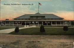 Pavilion, Nochols Park Postcard