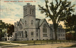 Central Christian Church Jacksonville, IL Postcard Postcard Postcard