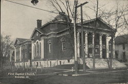 First Baptist Church Kewanee, IL Postcard Postcard Postcard