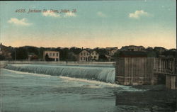 Jackson Street Dam Postcard