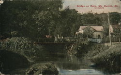 Bridge at Park Postcard