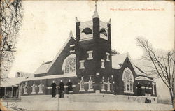 First Baptist Church Postcard