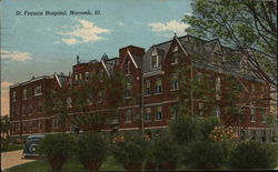 St. Francis Hospital Macomb, IL Postcard Postcard Postcard