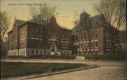 Freeport High School Illinois Postcard Postcard Postcard