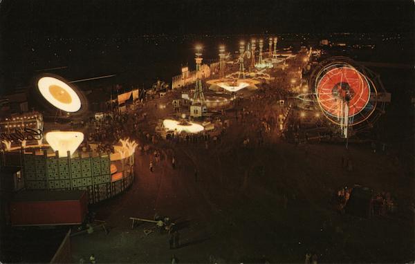 Night View Edmonton AB Canada Alberta