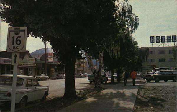 Lakelse Avenue Terrace BC Canada British Columbia