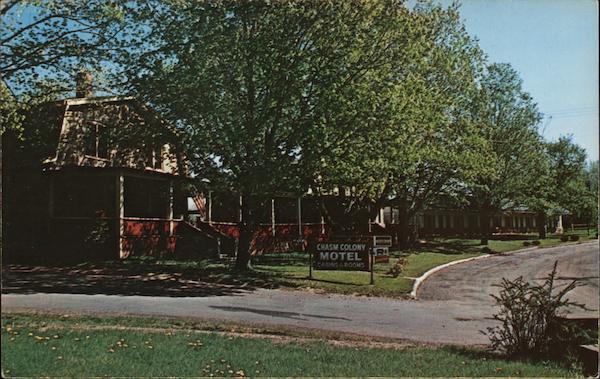 Chasm Colony Incorporated Ausable Chasm New York