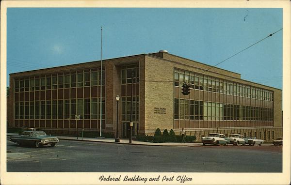 Federal Building and Post Office Jamestown New York
