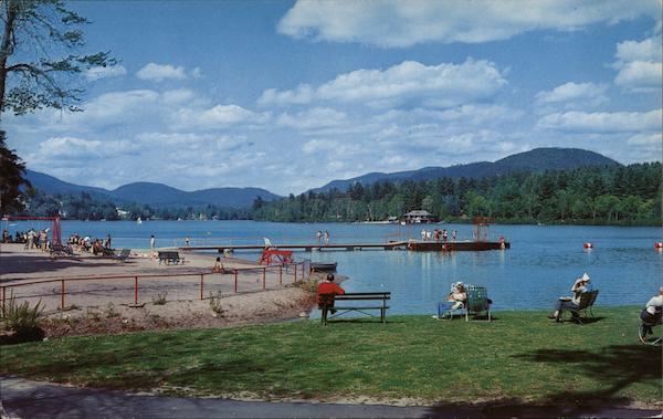 Lake Placid Municipal Bathing Beach New York Jim Page