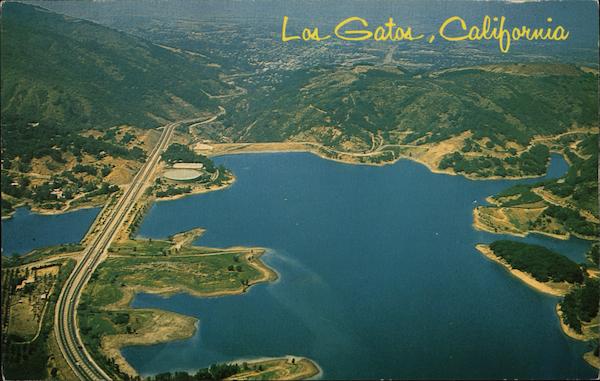 Partial View of City Los Gatos California