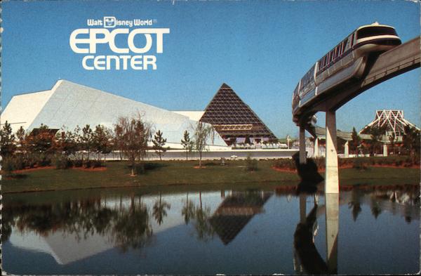 Epcot Center and Monorail Disney
