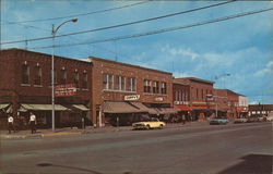 Newberry Avenue Michigan Postcard Postcard Postcard