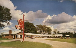 Mel-E-De Motel Newberry, MI Postcard Postcard Postcard