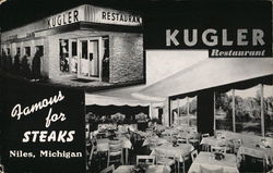 Kugler Restaurant Niles, MI Postcard Postcard Postcard