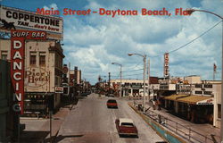 Main Street Daytona Beach, FL Postcard Postcard Postcard